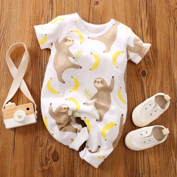 PatPat Other - NWT baby onesie outfit sloth funny 100% cotton